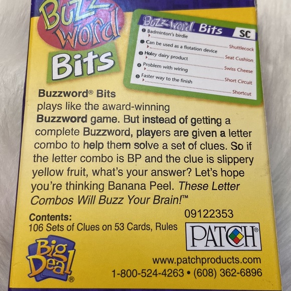 Buzz word bits game - Picture 3 of 6